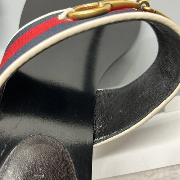 Gucci Horse-bit sandals. Size 40 - Picture 5 of 12